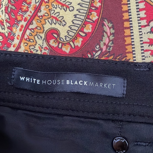 WHBM ponte pants size 6 short - Picture 8 of 10